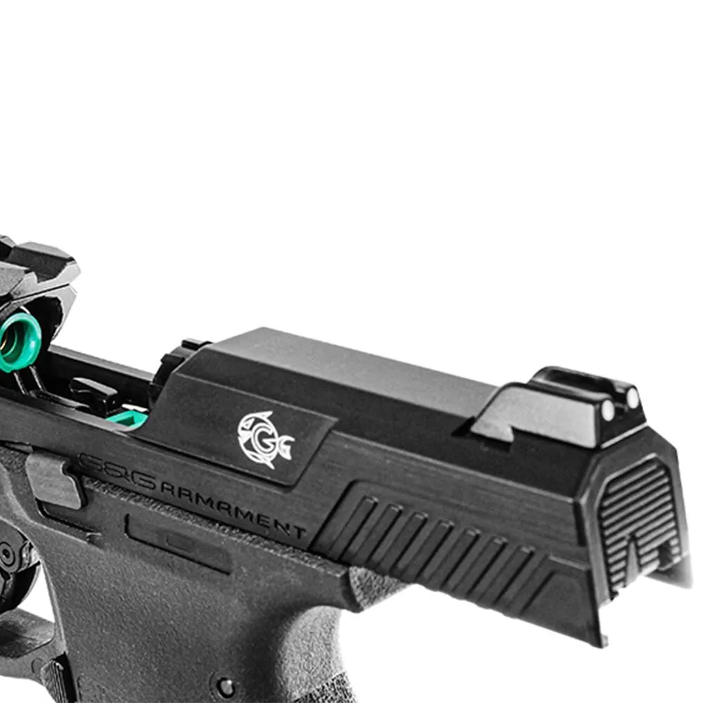 Пистолет газовый G&G Piranha TR черный