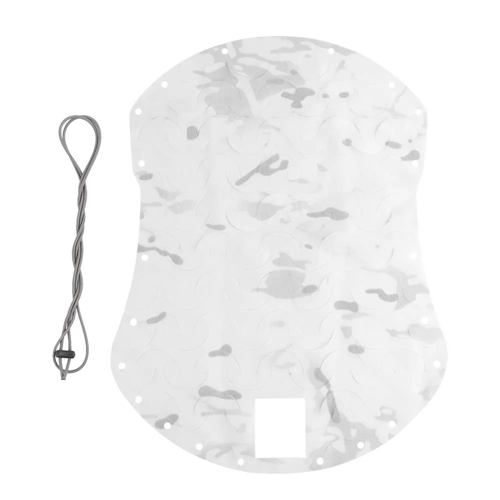 Чехол маскировочный на шлем лазерный WOSPORT Lightweight Laser Cut Helmet Cover (Multicam Alpine)