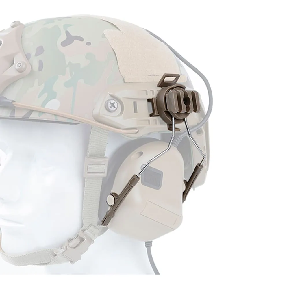 Крепления для наушников Comtac на шлем WOSPORT (Тан)