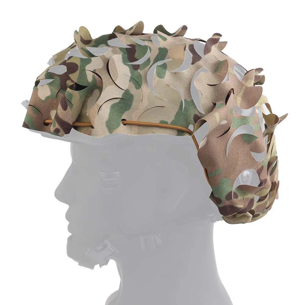 Чехол маскировочный на шлем лазерный WOSPORT Lightweight Laser Cut Helmet Cover (Multicam)