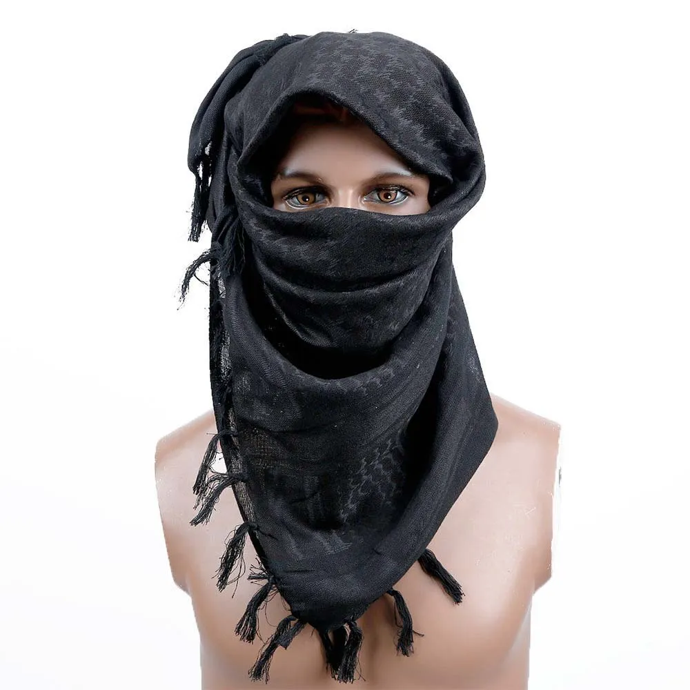 Шарф шемаг WOSPORT Arab Square Scarf (Черный)