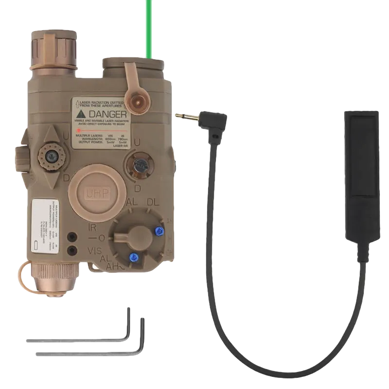 Комплекс тактический WOSPORT PEQ-15A зеленый/ИК ЛЦУ