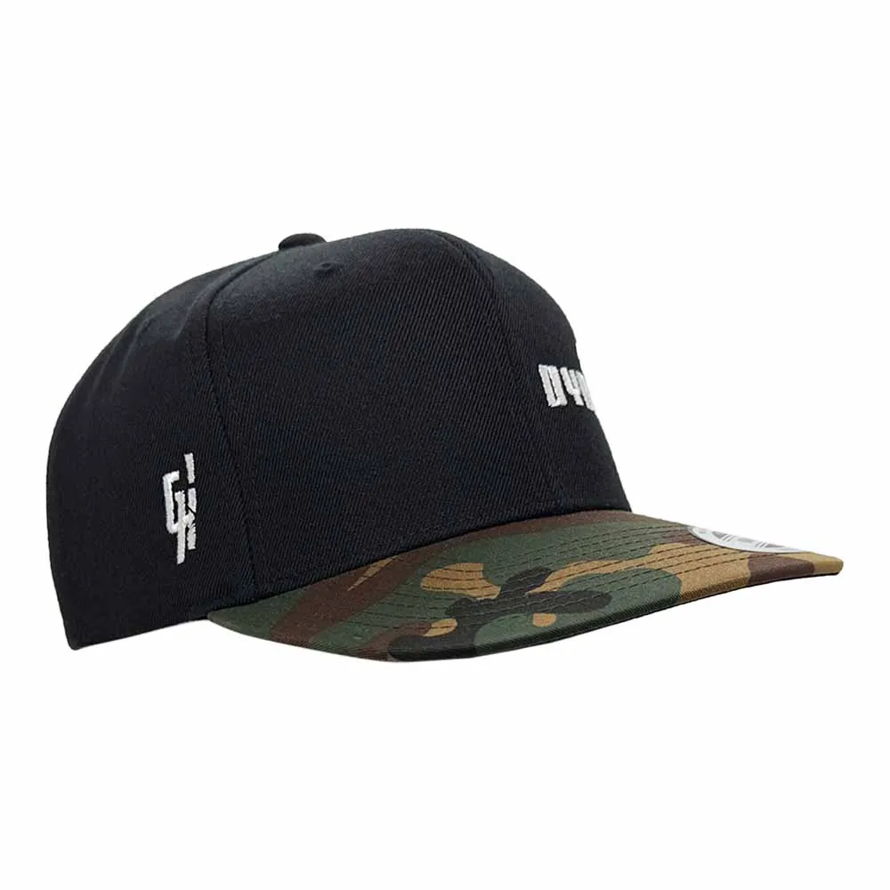 Бейсболка GH FLEXFIT DYNA, чёрный/Woodland / 6089TC