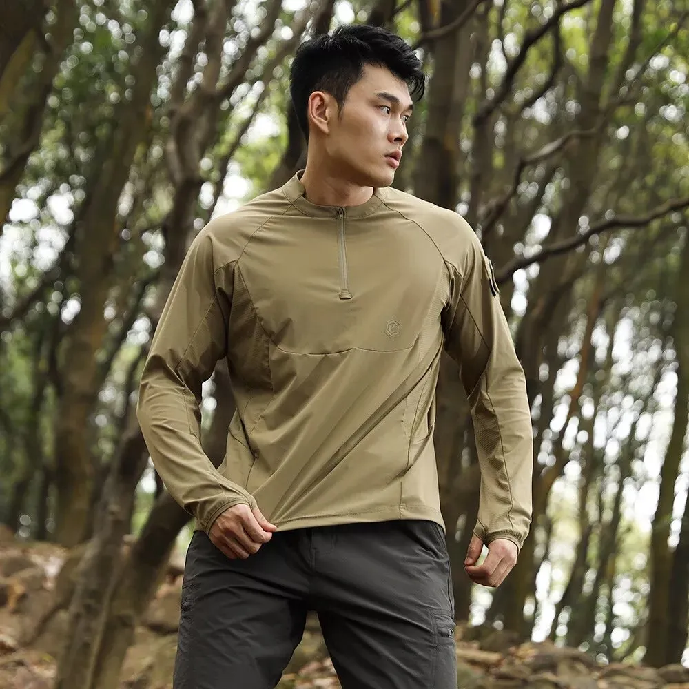 Лонгслив EmersonGear Blue Label Hunter Sun-protection (Хаки, 2XL)