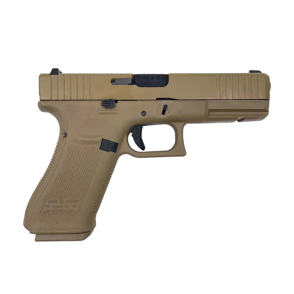 Пистолет газовый WE Glock 17 Gen.5 F-Vers., тан