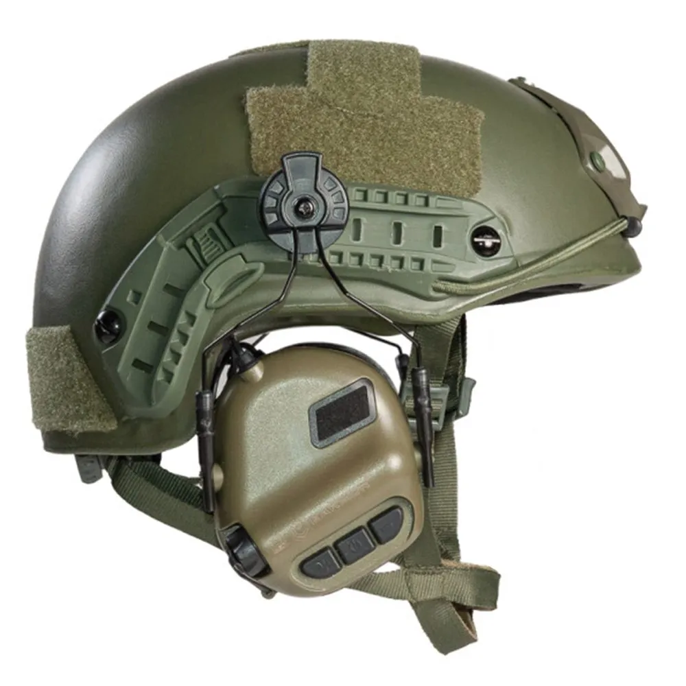 Активные наушники EARMOR M32 MOD 4, Foliage Green с креплением на шлем