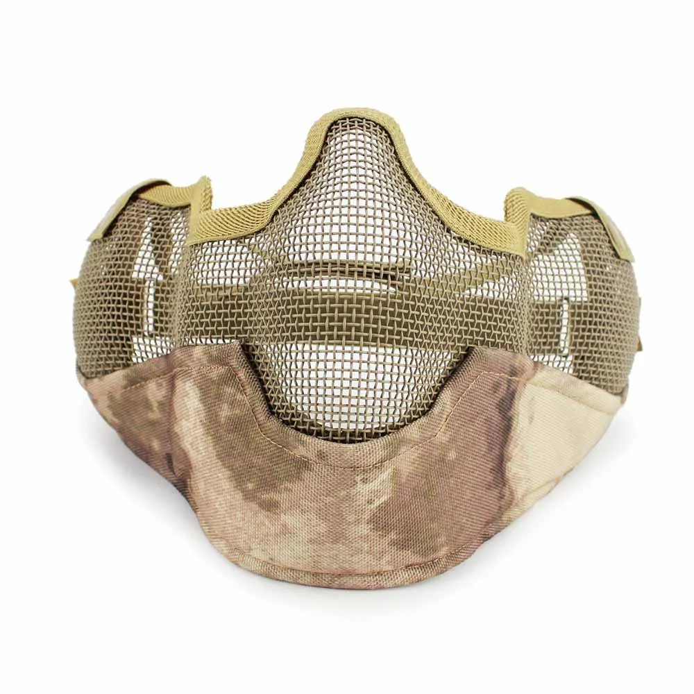 Маска на нижнюю часть лица и уши СТАЛКЕР V2 CM (Мох)