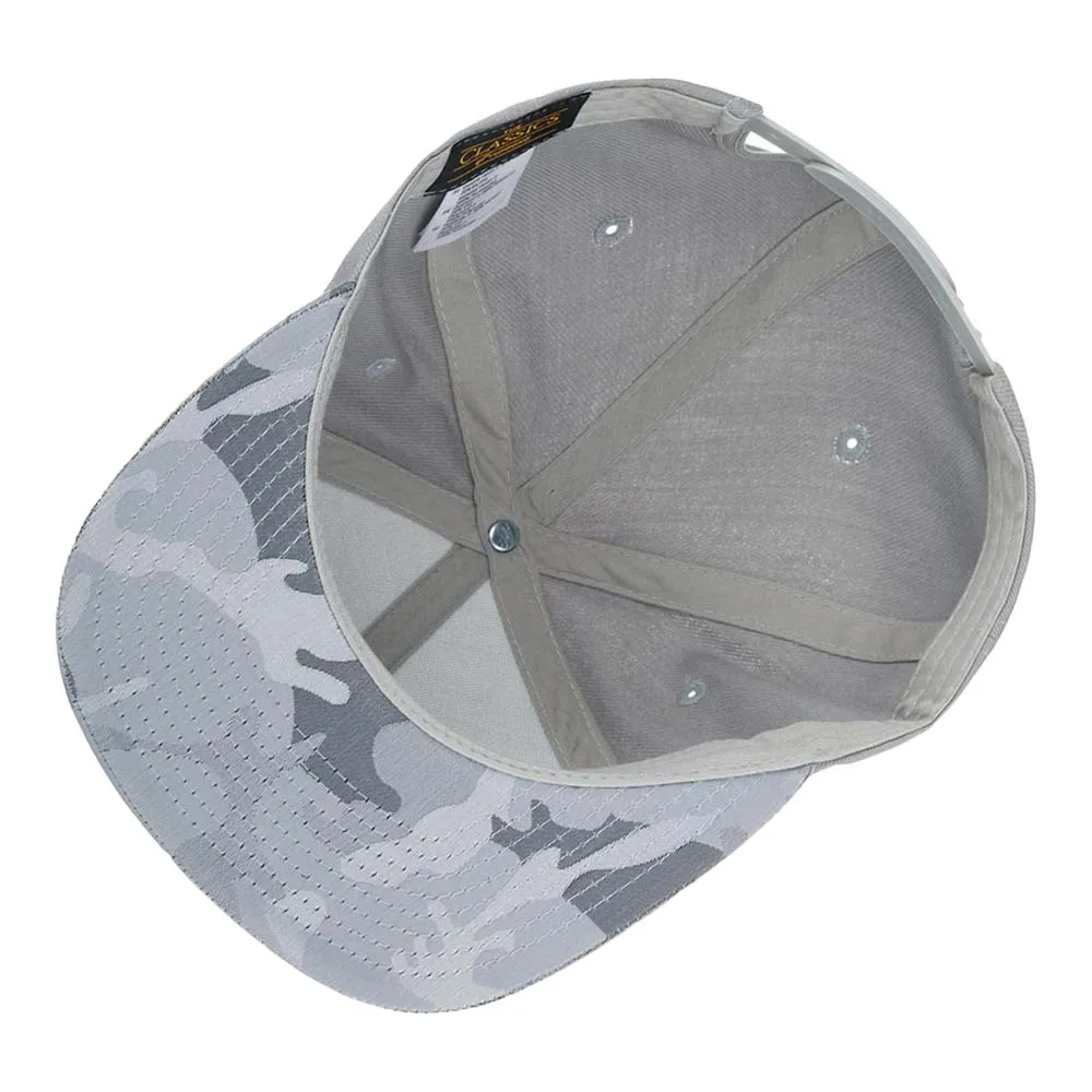 Бейсболка FLEXFIT с прямым козырьком, Silver Camo /  6089CV