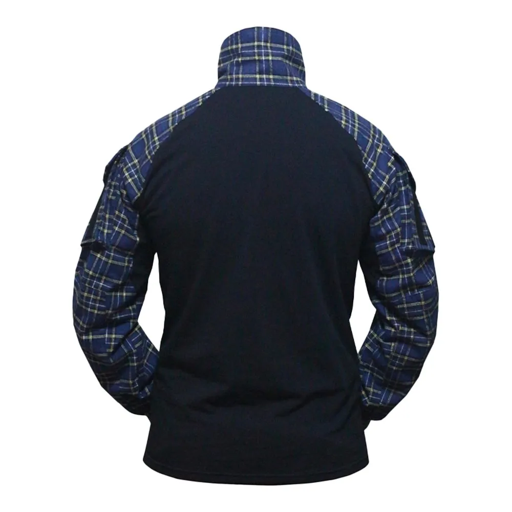 Рубашка Phoenix Forester Gen3 (Тёмно-синяя клетка с жёлтой полосой, XL)