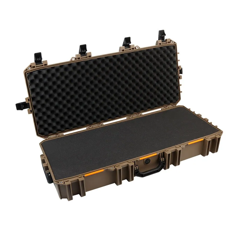 Пластиковый оруженый кейс WOSPORT Storm Safety Case 100 см (Тан)