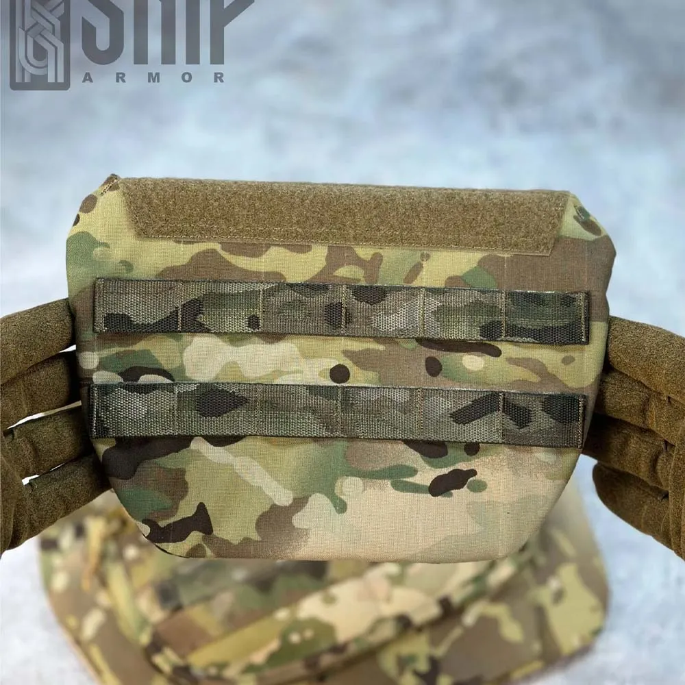 Напашник SKIF Armor SB-2, двойной, с подсумком (Multicam)