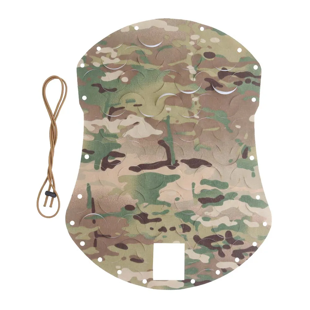 Чехол маскировочный на шлем лазерный WOSPORT Lightweight Laser Cut Helmet Cover (Multicam)
