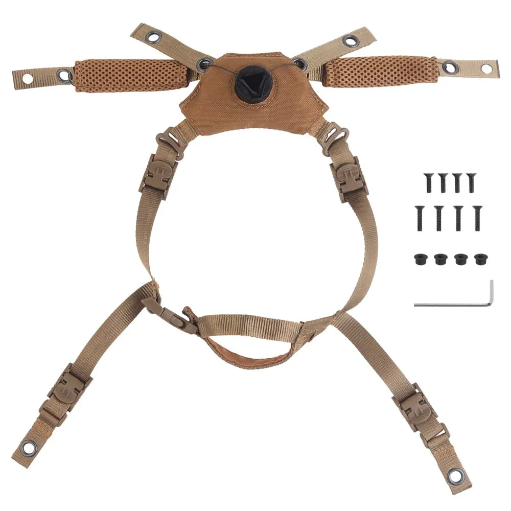 Подвес регулируемый для шлема WOSPORT Wendy 3.0 Helmet Chin Strap (Тан)