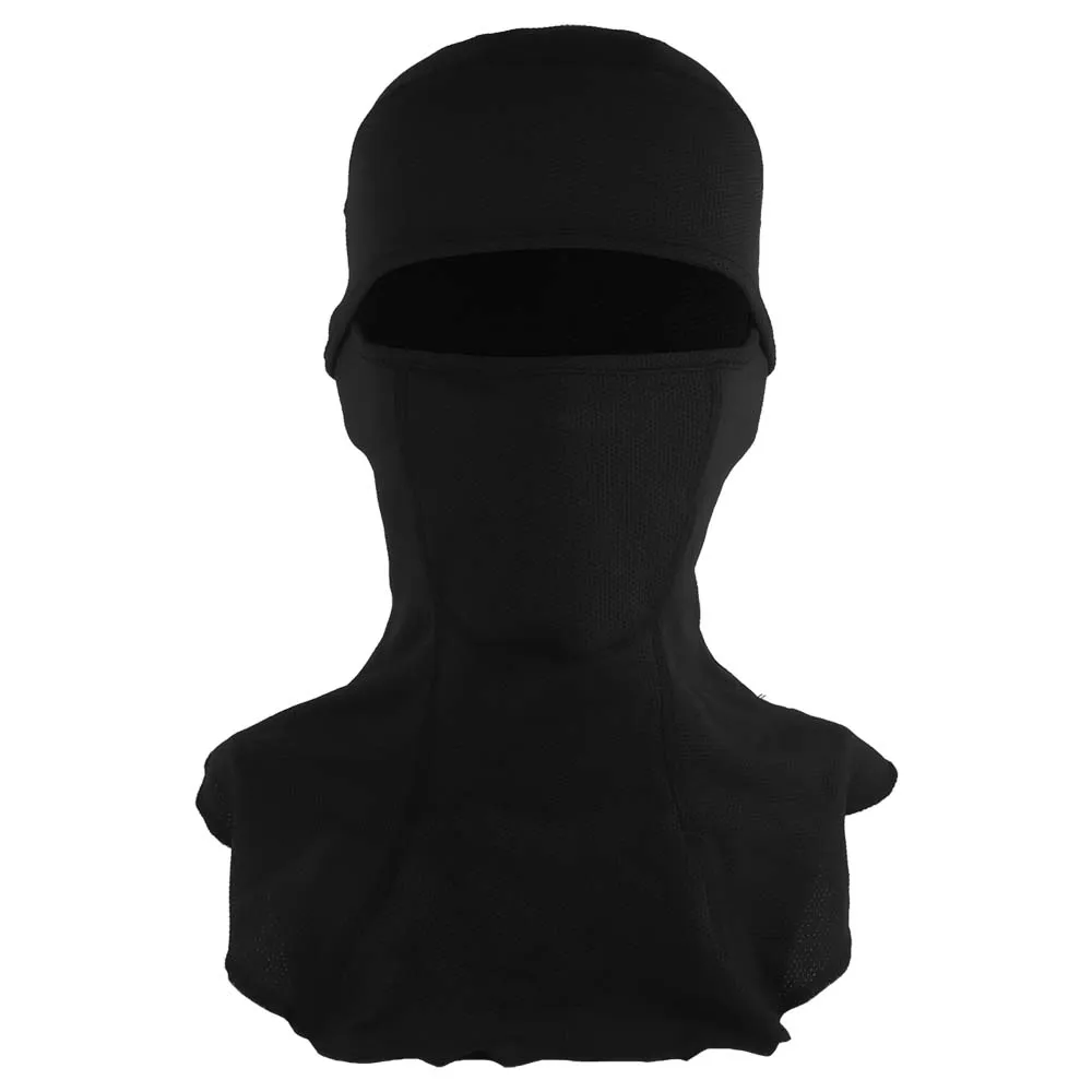 Балаклава WOSPORT Tactical Breathable Headgear дышащая, удлиненная (Черный, L/XL)