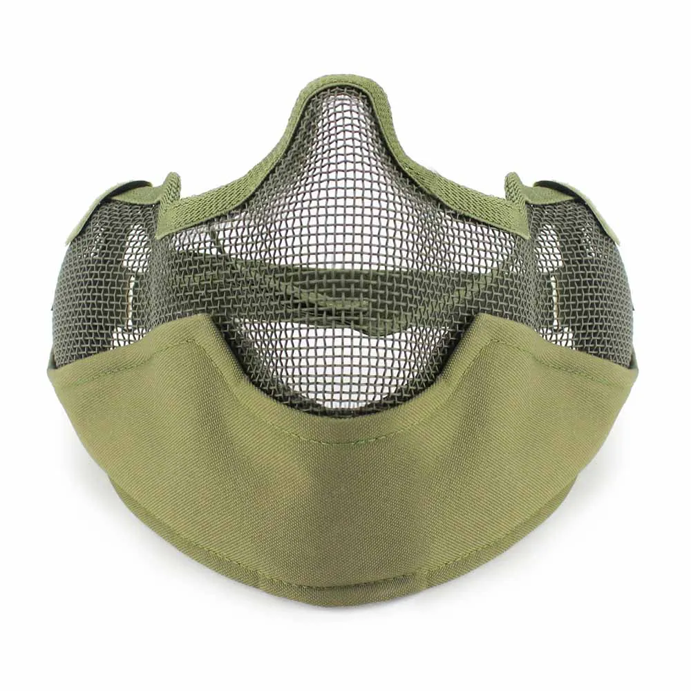Маска на нижнюю часть лица и уши СТАЛКЕР V2 CM (Олива)