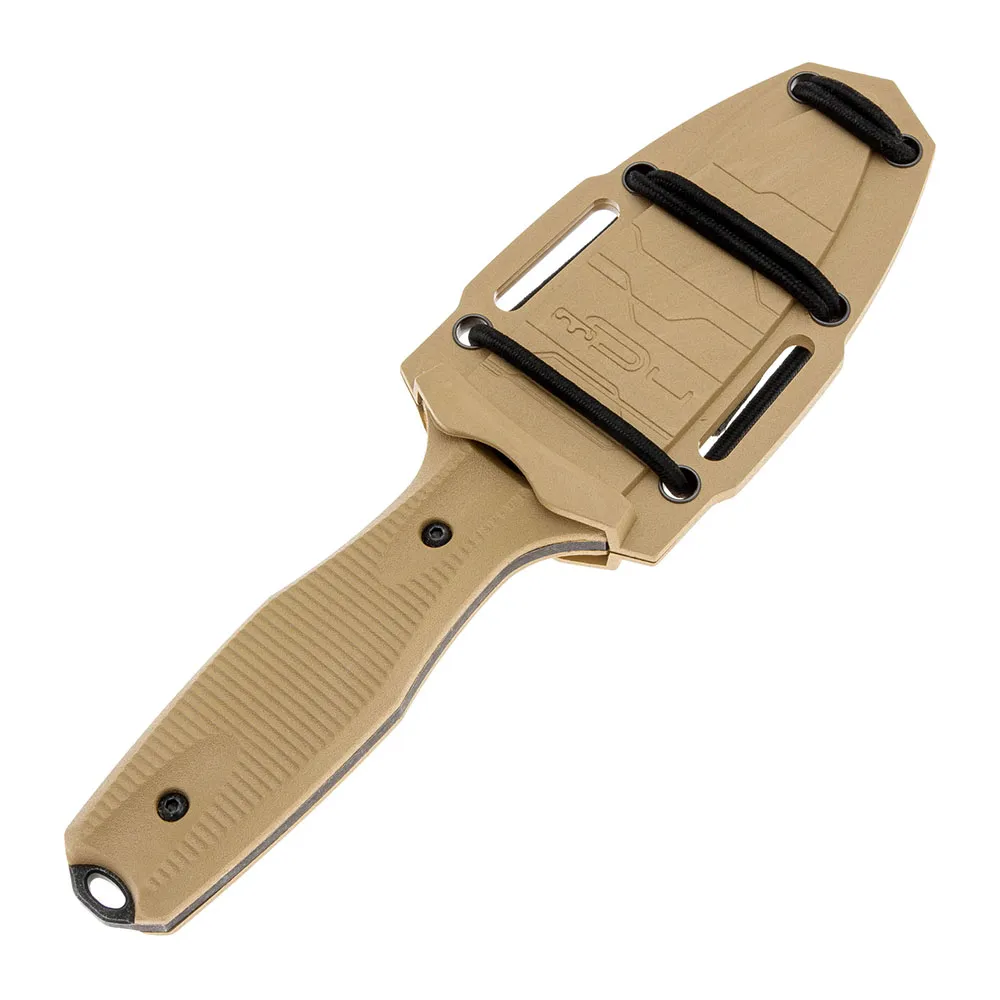 Нож N.C.Custom Grave 2.0 AUS-8 SW, Elastron, тан