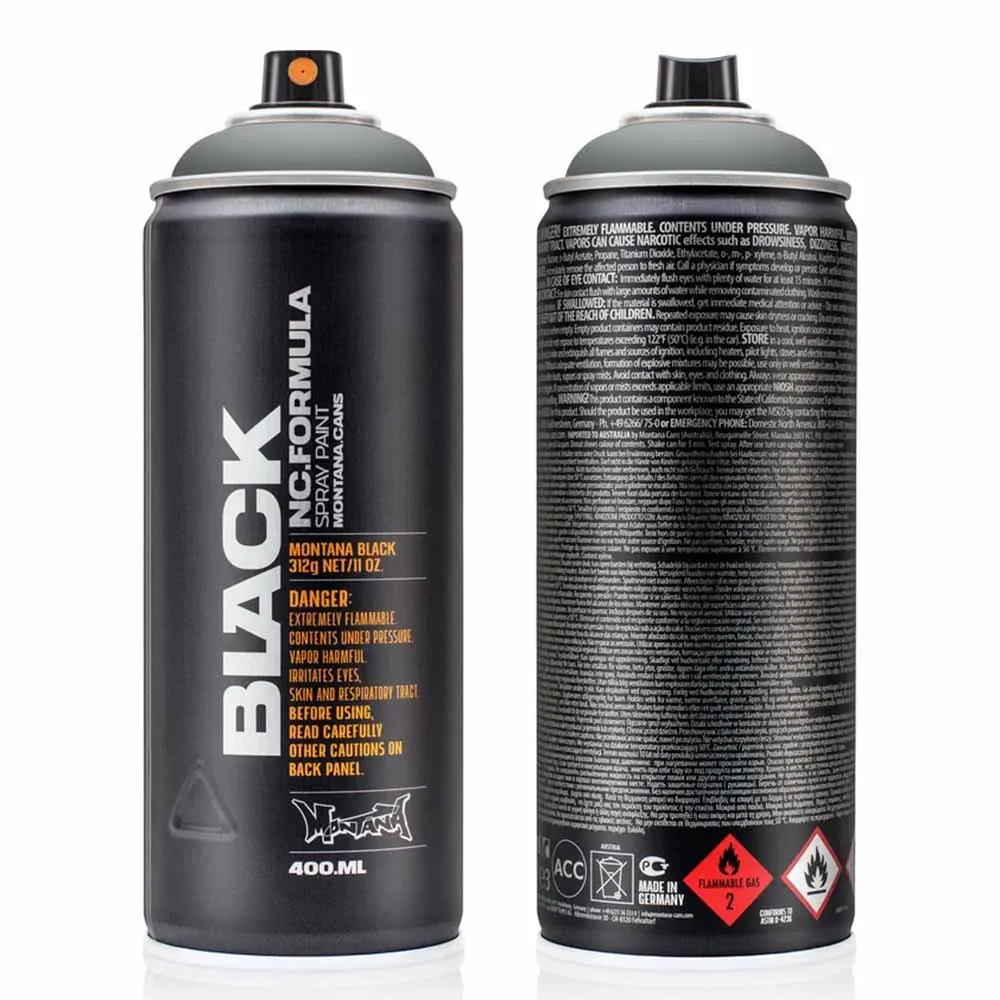 Краска аэрозоль MONTANA BLACK 7070 Носорог