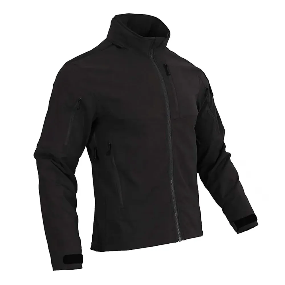 EmersonGear Blue Label Fog Windproof Soft Shell Coat (Черный, S)