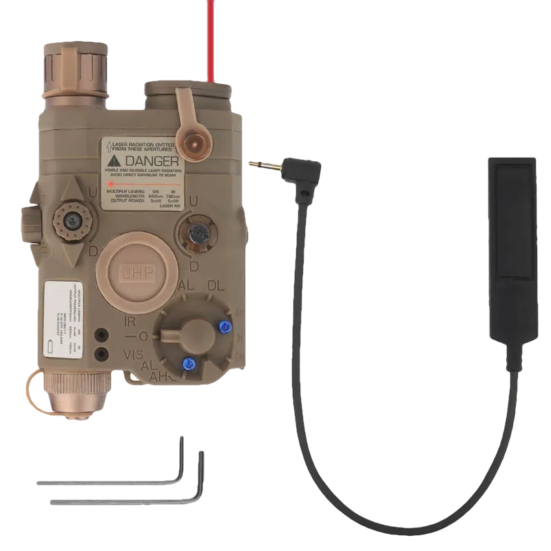 Комплекс тактический WOSPORT PEQ-15A красный/ИК ЛЦУ