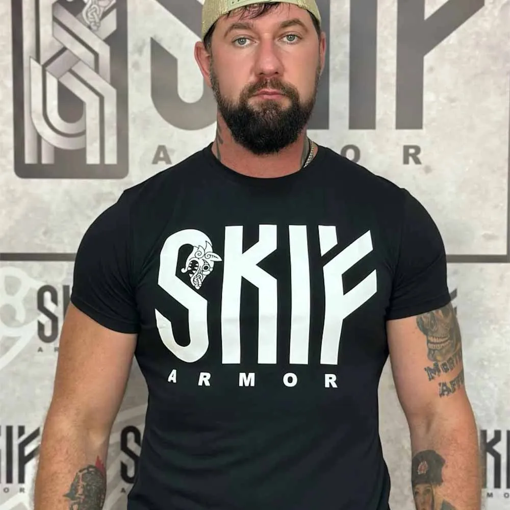 Футболка SKIF Armor Лого (Черный, XL)