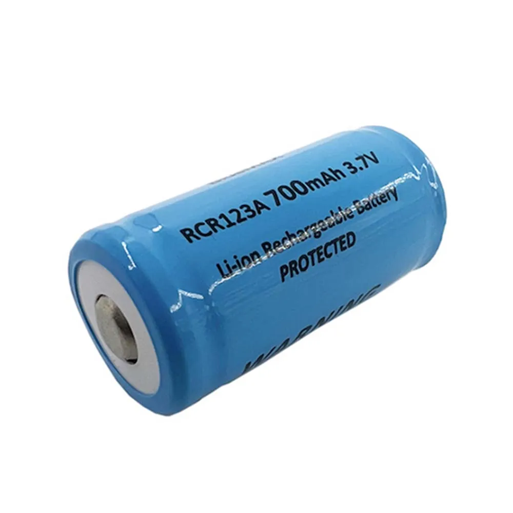 Аккумулятор 3.7В 700мАч 16340/RCR123 LiIon BlueMAX