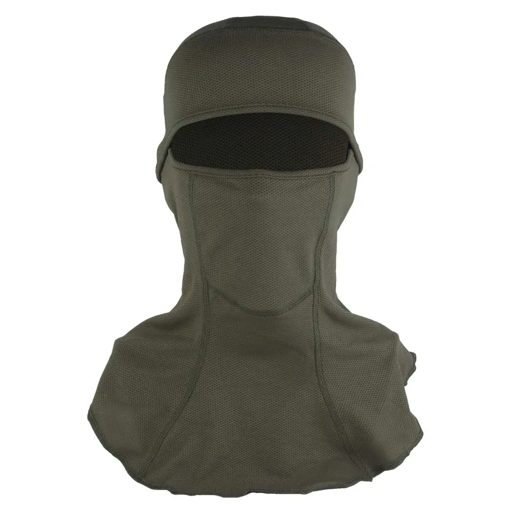 Балаклава WOSPORT Tactical Breathable Headgear дышащая, удлиненная (Олива, L/XL)