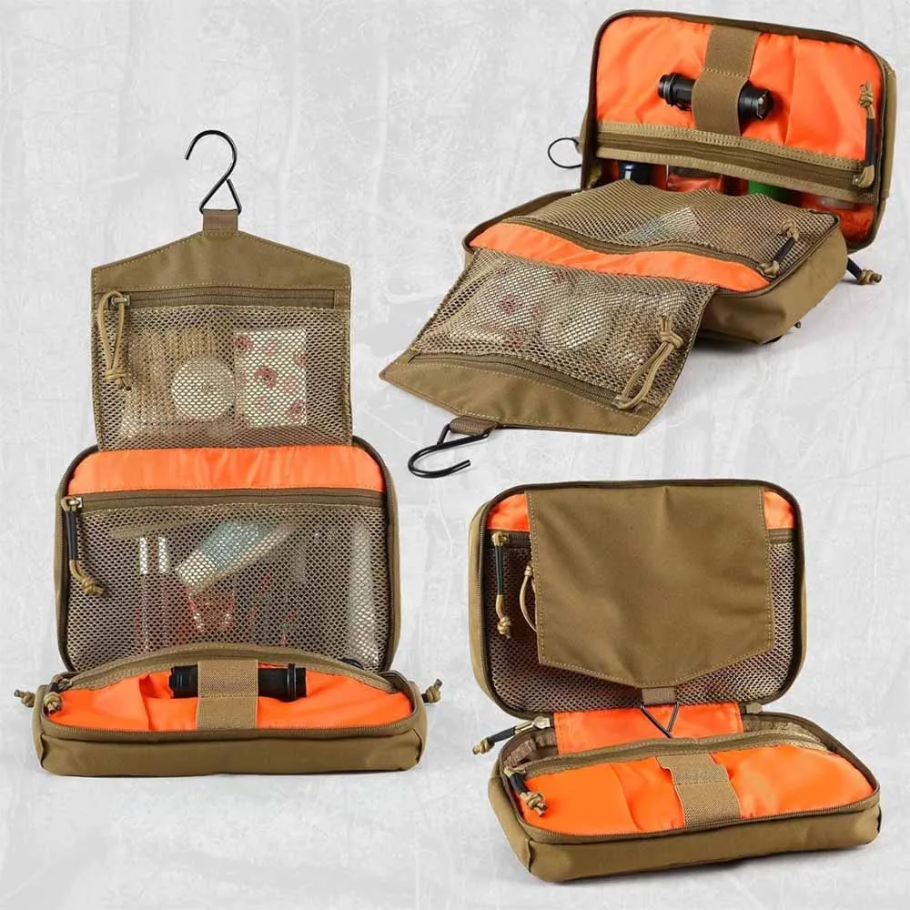 Сумка-несессер VOTAGOO Tactical Toiletry Bag, раскладная (Койот)