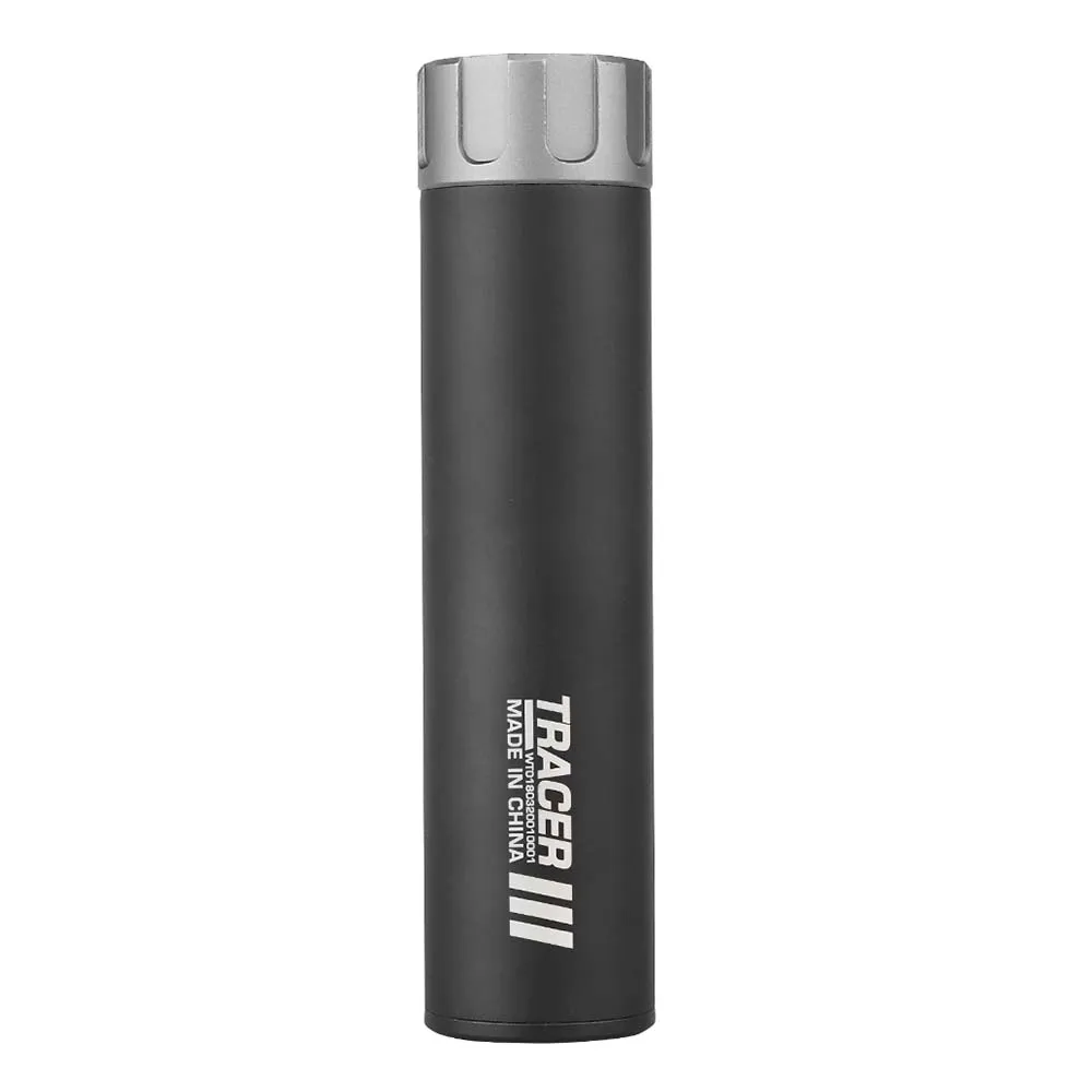 Трассерная насадка-глушитель WOSPORT Flash Silencer L (158 мм), черный
