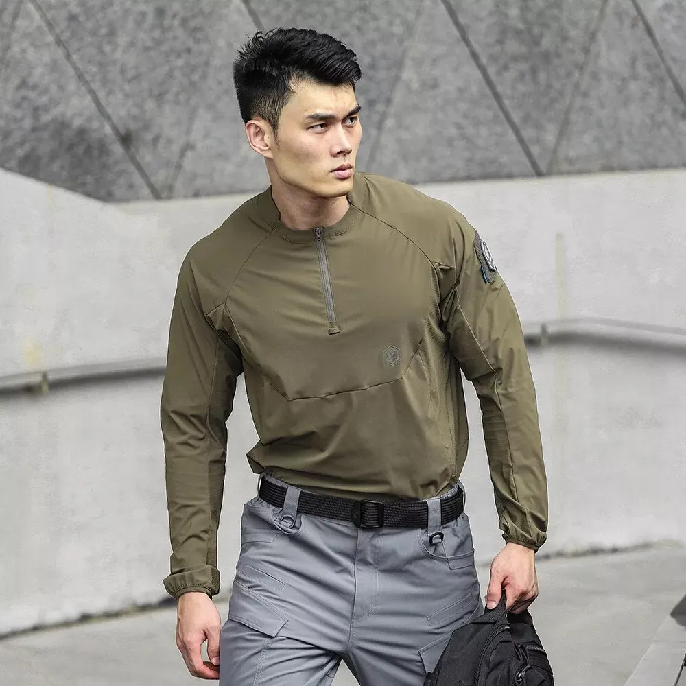 Лонгслив EmersonGear Blue Label Hunter Sun-protection (Ranger Green, S)