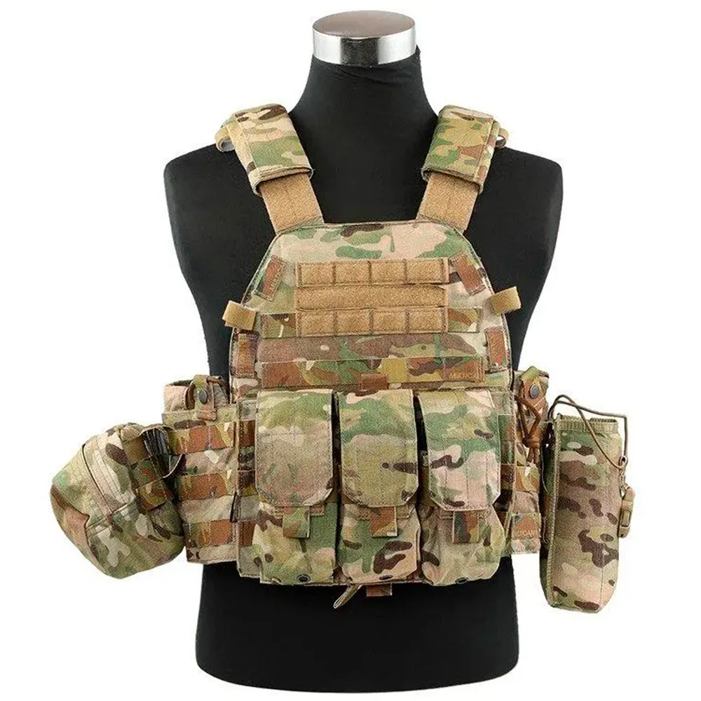 Бронежилет 6094 Multicam original + комплект СВМПЭ БР1 / 16 слоев