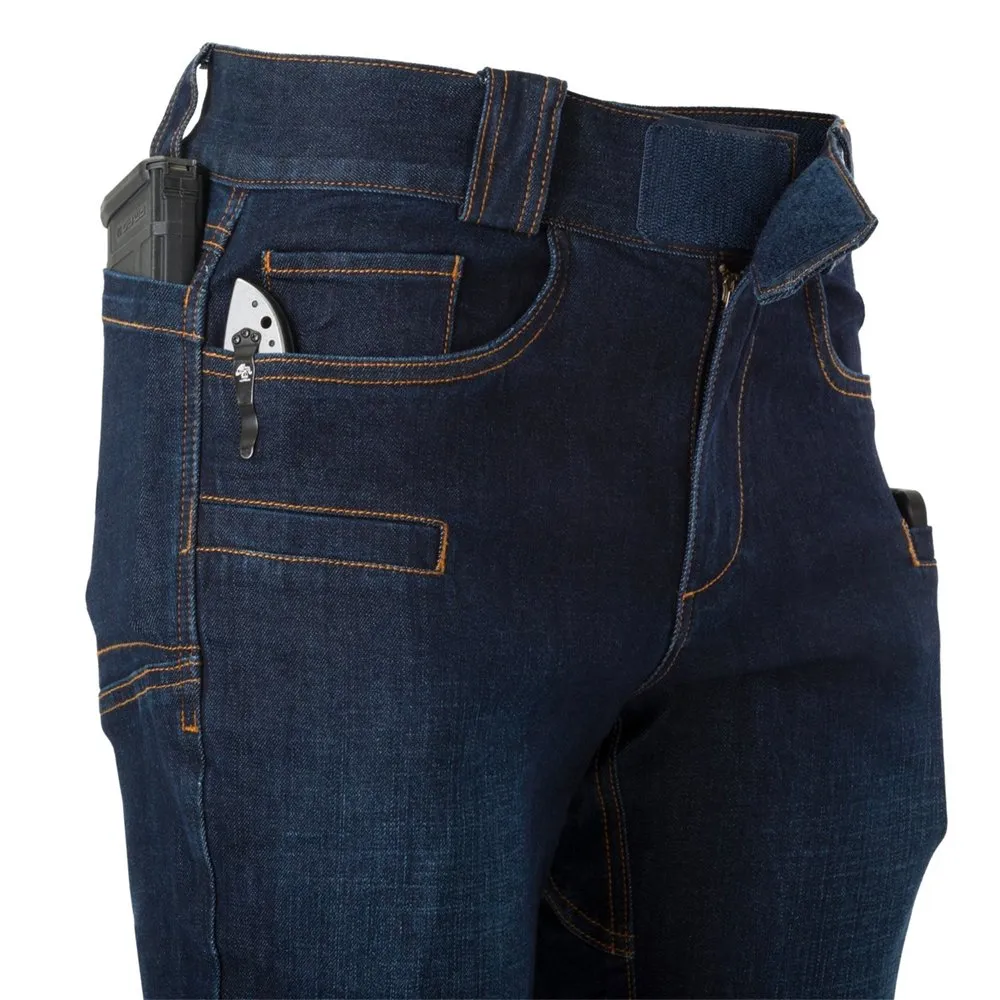 Брюки тактические Helikon-Tex Greyman Tactical Jeans Slim Denim Mid (Denim, 2XL)