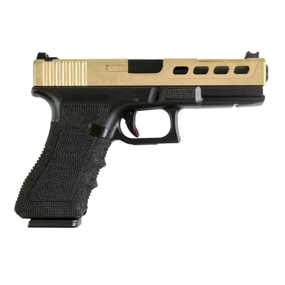 Пистолет газовый Double Bell Glock 17 ZEV золотой