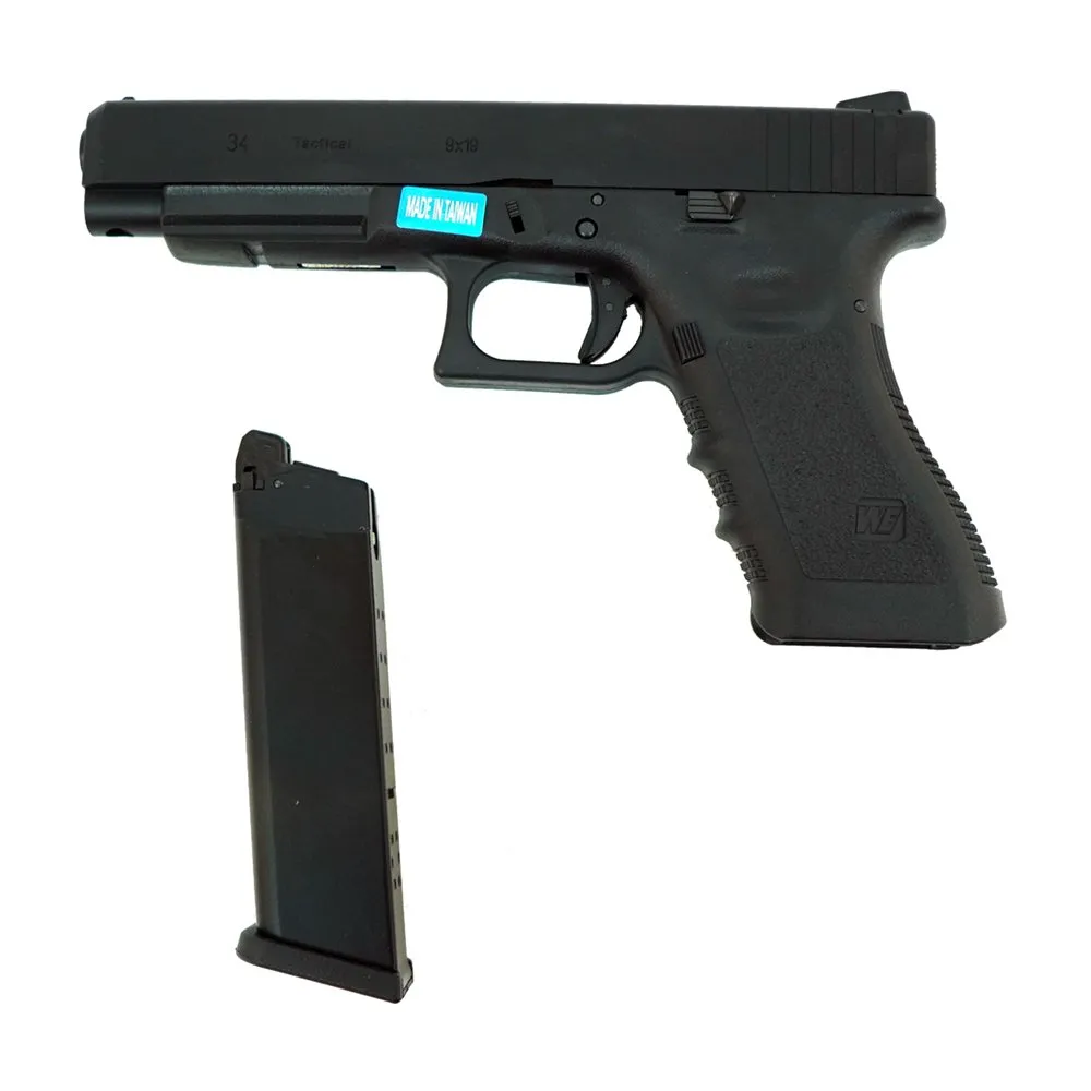 Пистолет газовый WE Glock 34 Gen.3