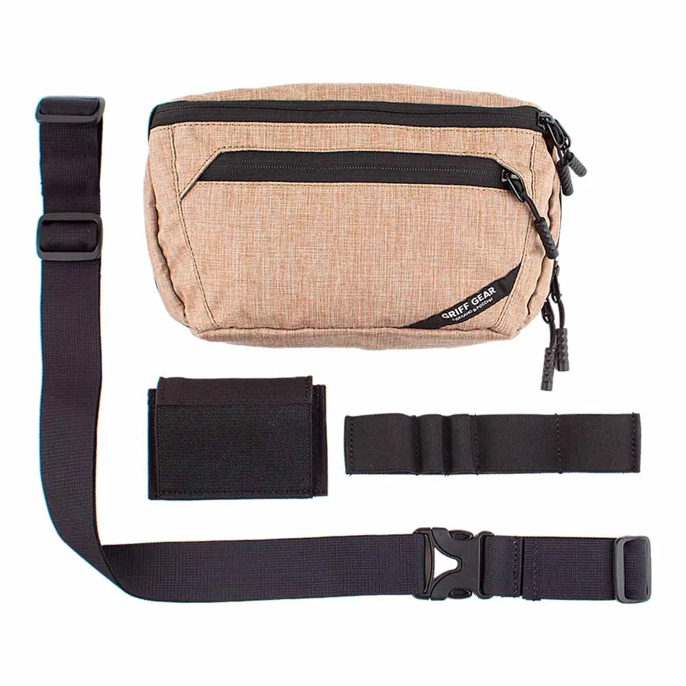 Сумка поясная Griff Gear Гефест XL (Меланж койот)