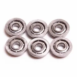 Втулки-подшипники 9мм MPower с фланцем, открытый тип