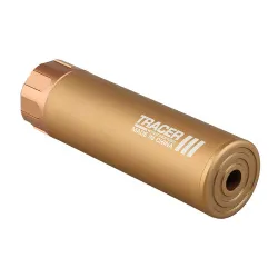 Трассерная насадка-глушитель WOSPORT Flash Silencer M (132 мм), тан