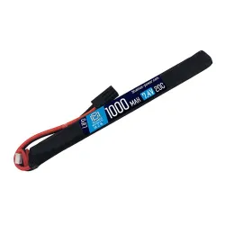 Аккумулятор 7.4В 1000мАч АК-тип LiPo 20С BlueMax мини-разъем /169*15*10
