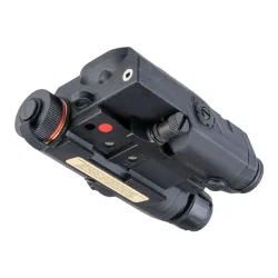 Комплекс тактический WADSN PEQ-15 фонарь, красный ЛЦУ, ИК-режим, черный