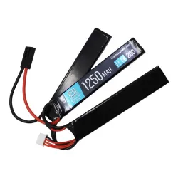 Аккумулятор 11.1В 1250мАч 3-разд LiPo 20С BlueMAX Т-разъем /102*20*5,6