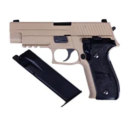 Пистолет газовый WE SIG Sauer P226 MK25, тан