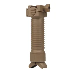 Ручка тактическая с сошками WOSPORT, тан