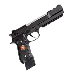 Пистолет газовый WE Beretta M9, Biohazard, Samurai Edge S.T.A.R.S., Long