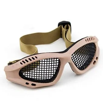 Очки WOSPORT Tactical Goggle со стальной сеткой