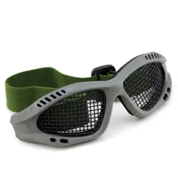 Очки WOSPORT Tactical Goggle со стальной сеткой (Олива)