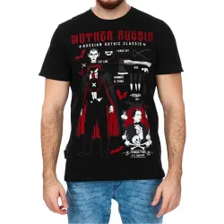 Футболка Mother Russia 'Упырь' (Черный, S)