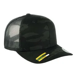 Бейсболка FLEXFIT сетка 6606MC (Multicam Black)
