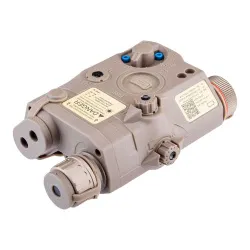 Комплекс тактический WADSN PEQ-15 фонарь, красный ЛЦУ, ИК-режим, тан