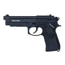 Пистолет газовый KJWorks Beretta M9A1, чёрн.ствол