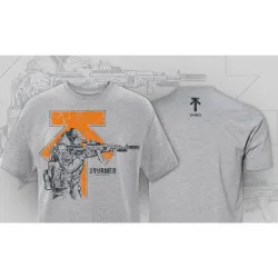 Футболка Sturmer 'Warrior' (Серый, 2XL)