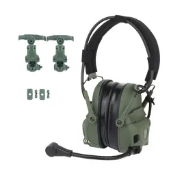 Активные наушники WOSPORT HD-17 Gen.6 AMP (Олива)